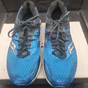 Saucony Men's Vibrant Blue and Black Athletic Shoes